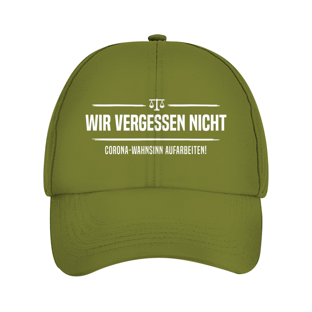 Dad Cap Wir vergessen nicht - Corona-Wahnsinn aufarbeiten!
