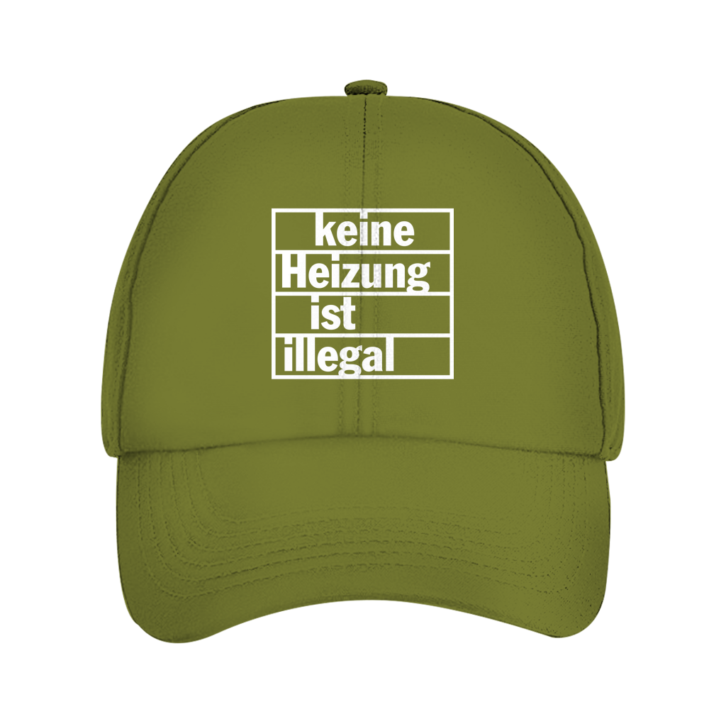 Dad Cap Keine Heizung ist illegal