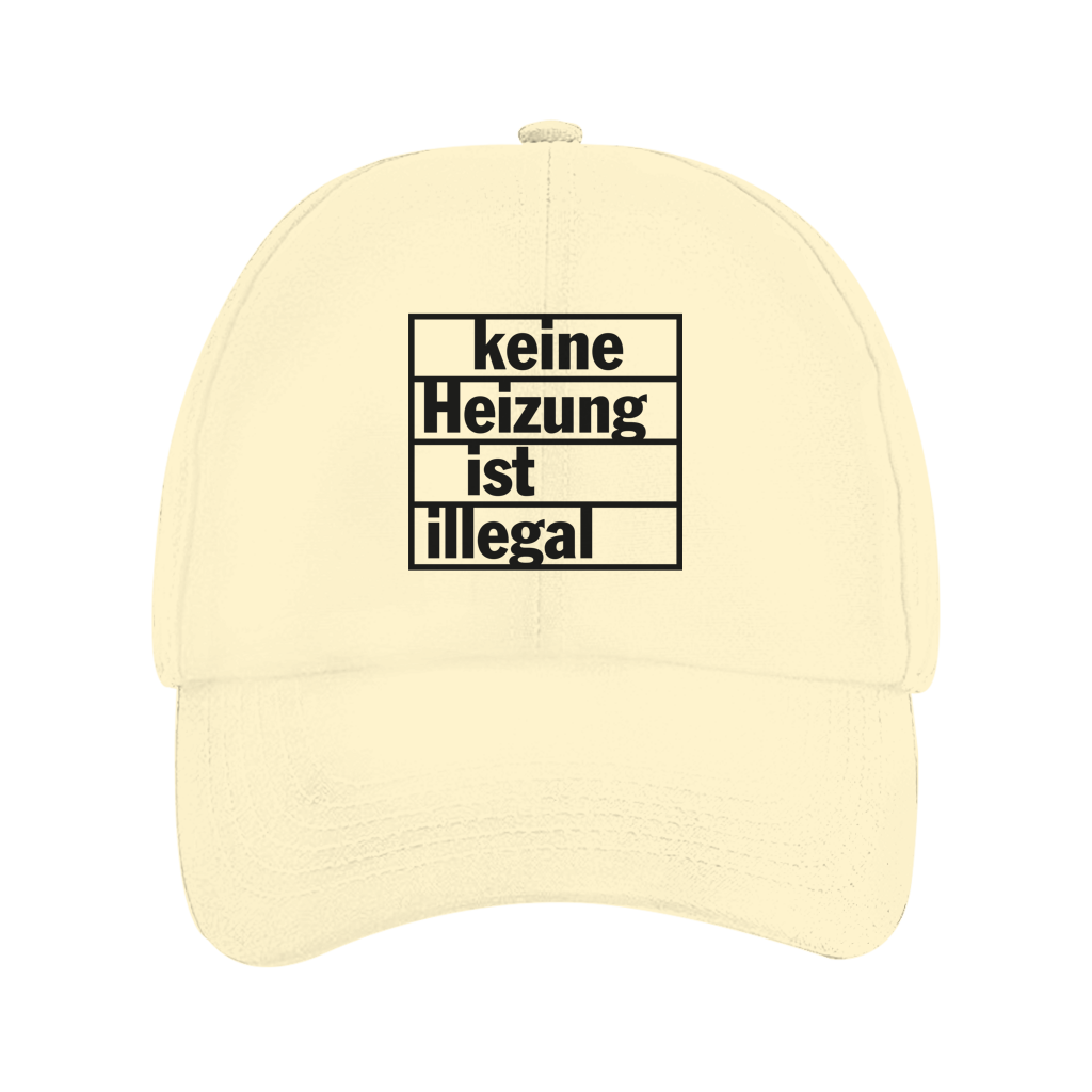 Dad Cap Keine Heizung ist illegal