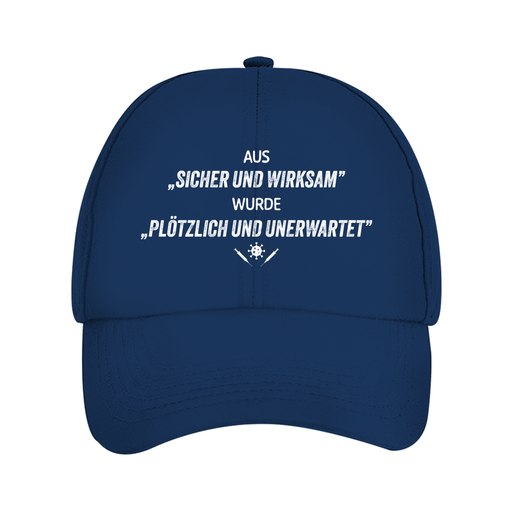 Dad Cap Plötzlich und unerwartet