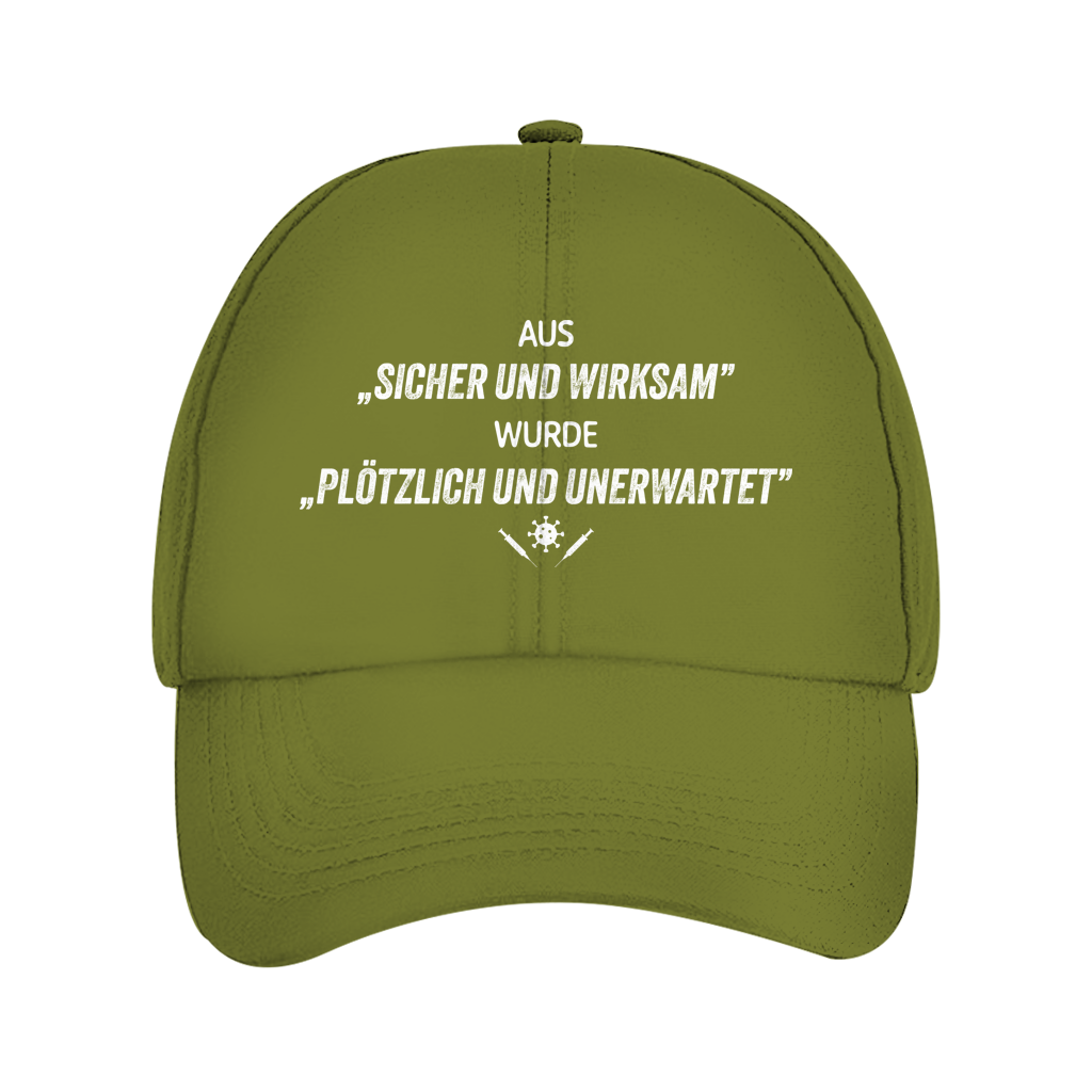Dad Cap Plötzlich und unerwartet
