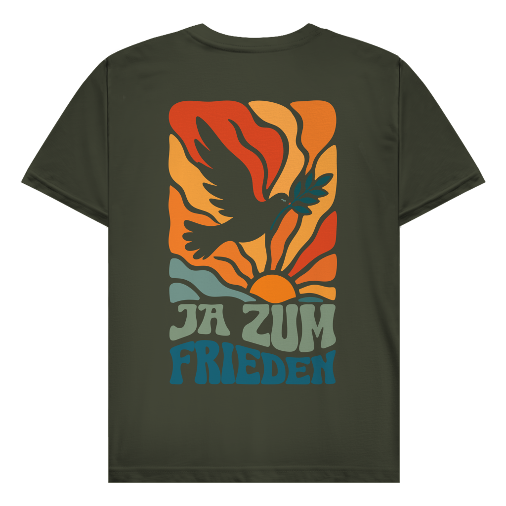 Herren T-Shirt Ja zum Frieden