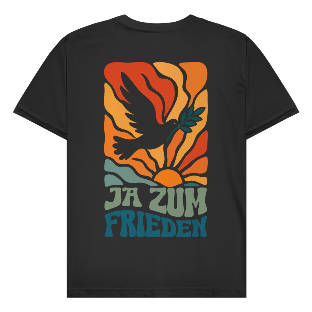 Herren T-Shirt Ja zum Frieden