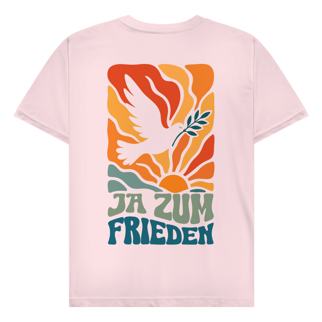 Herren T-Shirt Ja zum Frieden