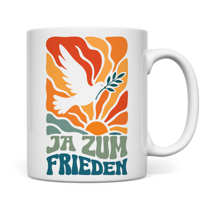Tasse Ja zum Frieden