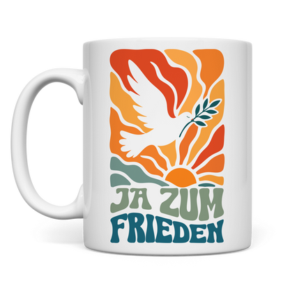 Tasse Ja zum Frieden