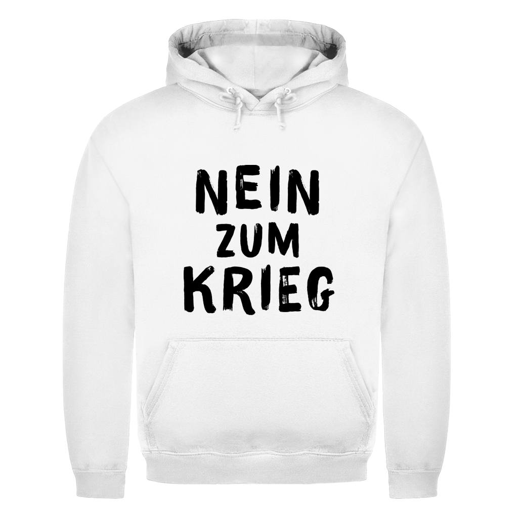 Herren Hoodie Nein zum Krieg