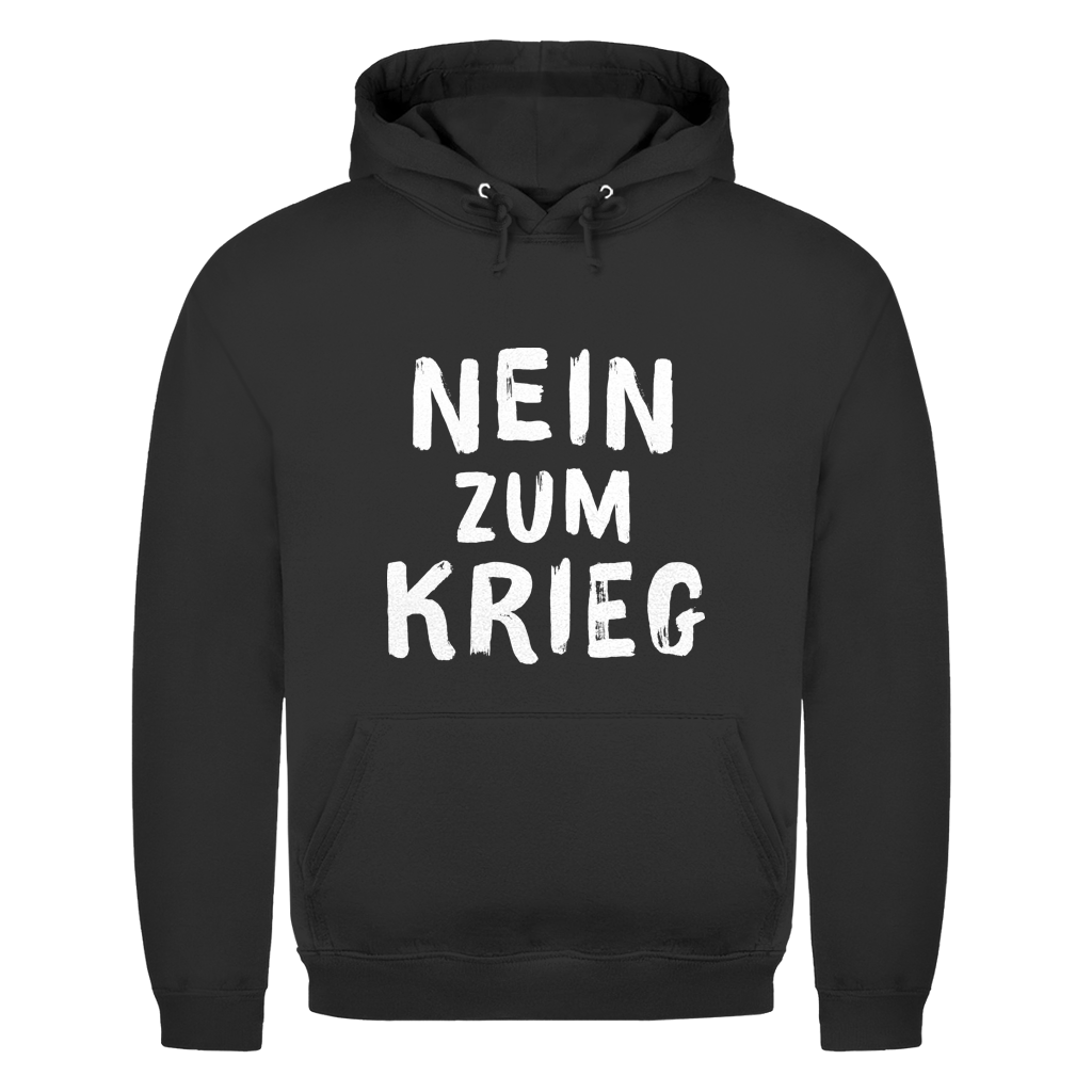 Herren Hoodie Nein zum Krieg