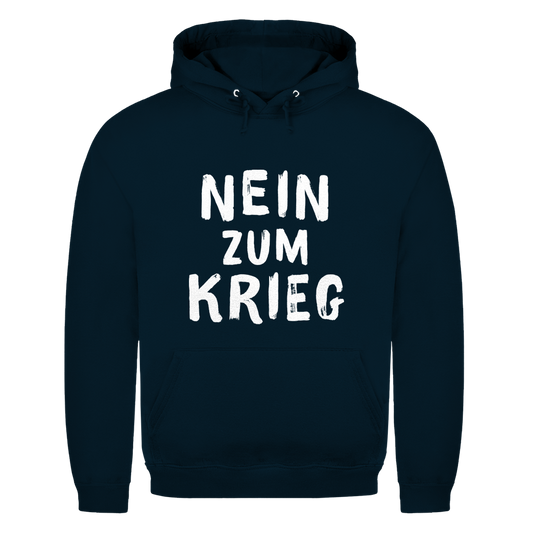 Unisex Hoodie Nein zum Krieg