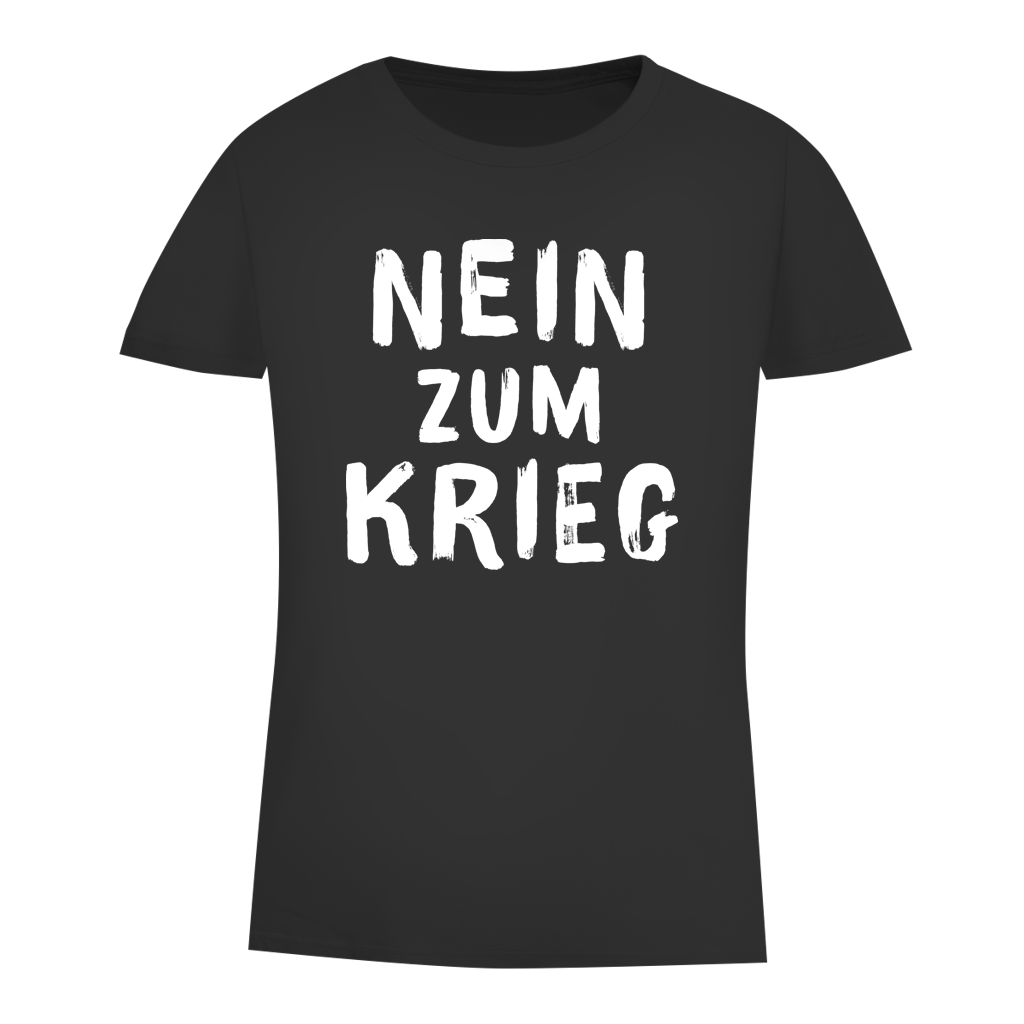 Damen Premium Bio T-Shirt Nein zum Krieg