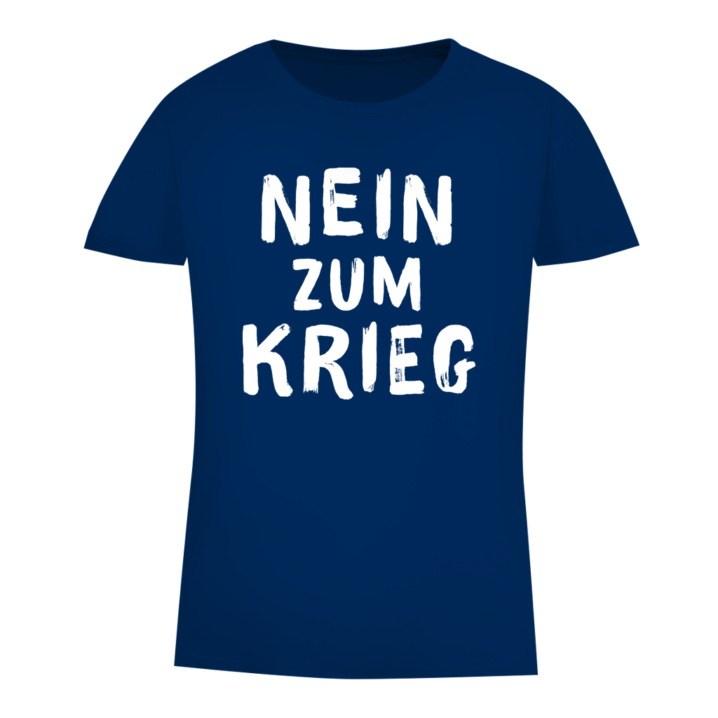Damen Premium Bio T-Shirt Nein zum Krieg