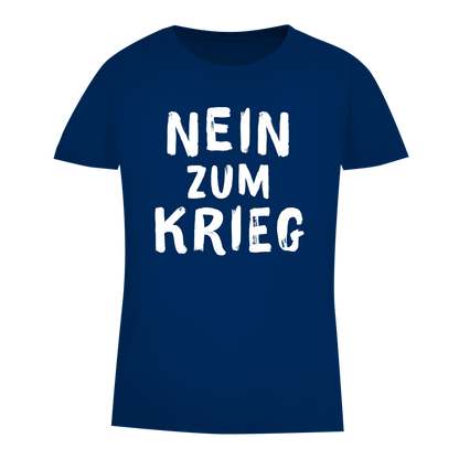 Damen Premium Bio T-Shirt Nein zum Krieg