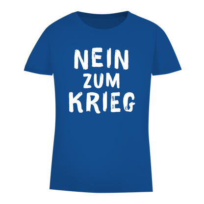 Damen Premium Bio T-Shirt Nein zum Krieg