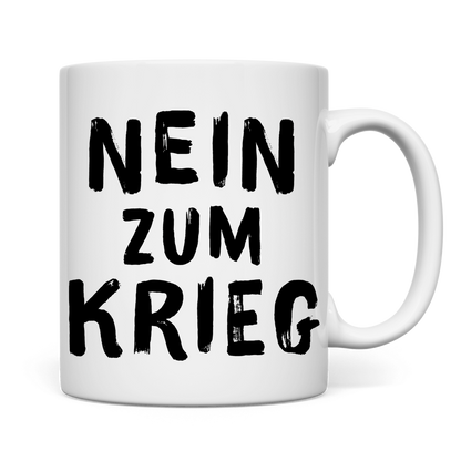 Tasse Nein zum Krieg