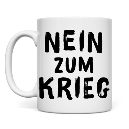 Tasse Nein zum Krieg