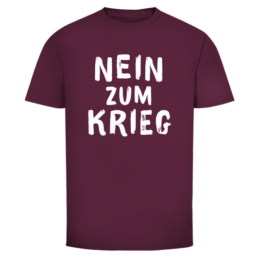 Herren T-Shirt Nein zum Krieg