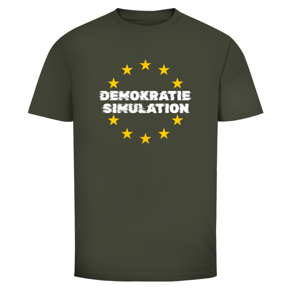 Herren T-Shirt EU-Demokratiesimulation