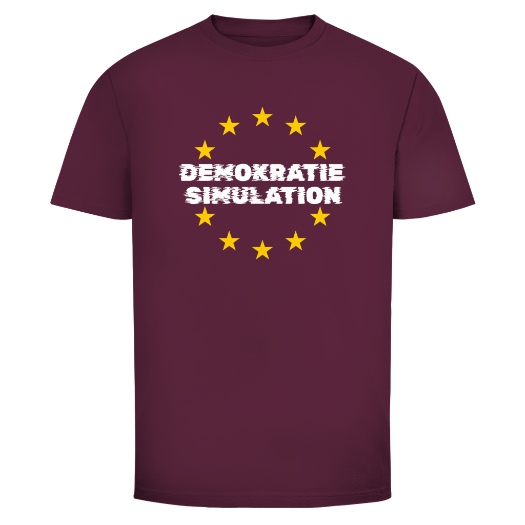 Herren T-Shirt EU-Demokratiesimulation
