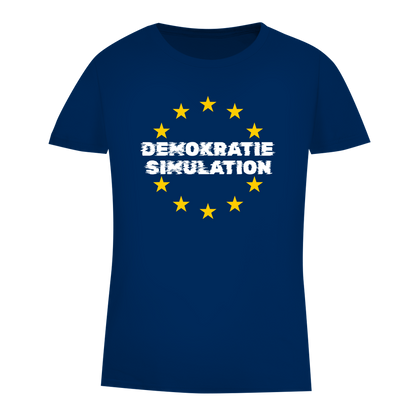Damen Premium Bio T-Shirt EU-Demokratiesimulation