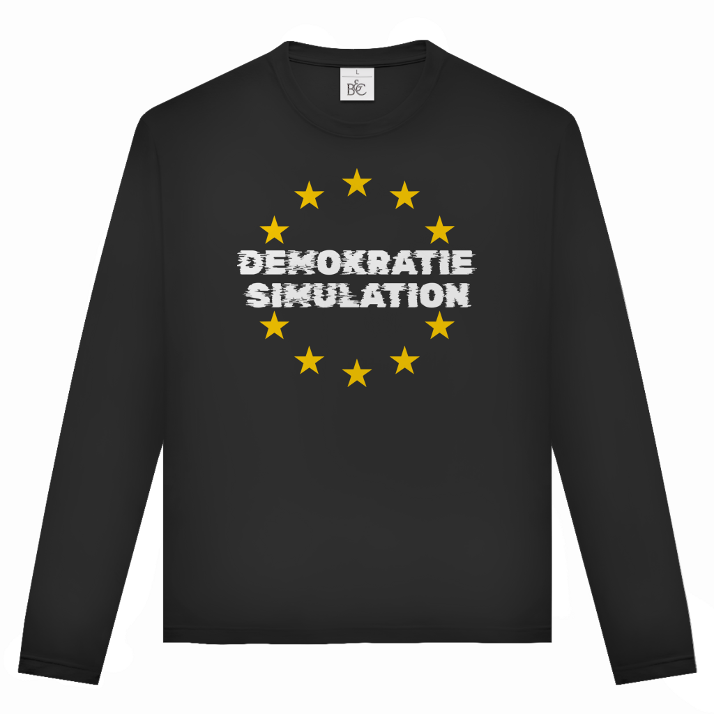 Unisex Langarmshirt EU-Demokratiesimulation