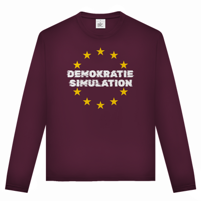 Unisex Langarmshirt EU-Demokratiesimulation