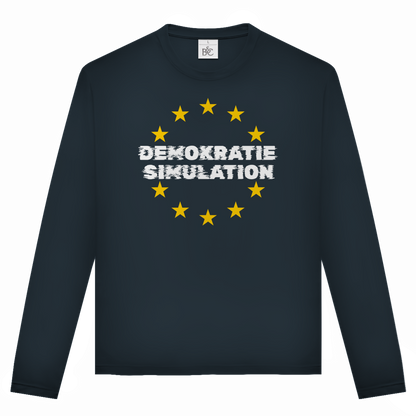 Unisex Langarmshirt EU-Demokratiesimulation