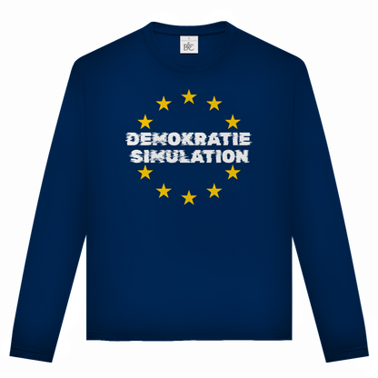 Unisex Langarmshirt EU-Demokratiesimulation