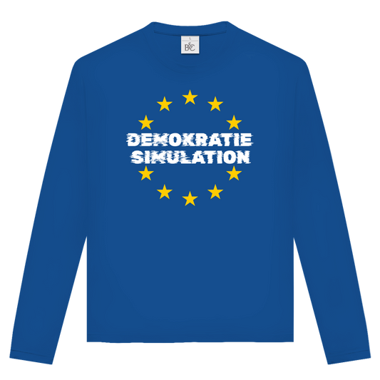 Unisex Langarmshirt EU-Demokratiesimulation