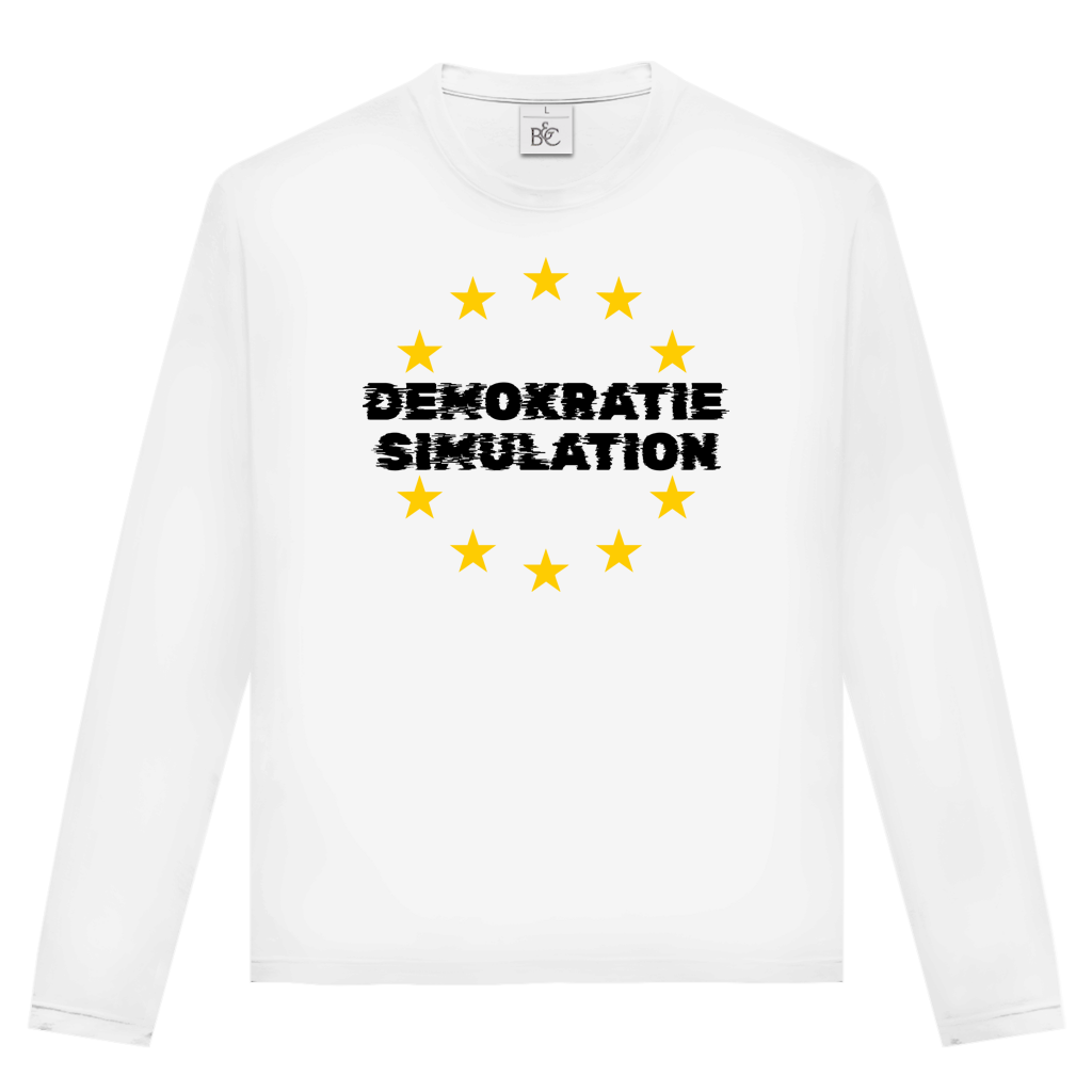 Unisex Langarmshirt EU-Demokratiesimulation