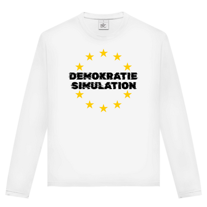 Unisex Langarmshirt EU-Demokratiesimulation
