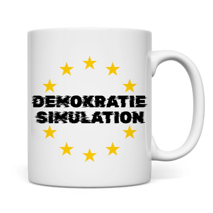 Tasse EU-Demokratiesimulation