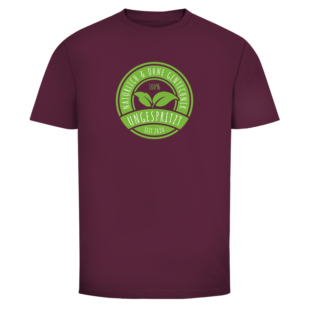 Herren T-Shirt Ungespritzt seit 2020