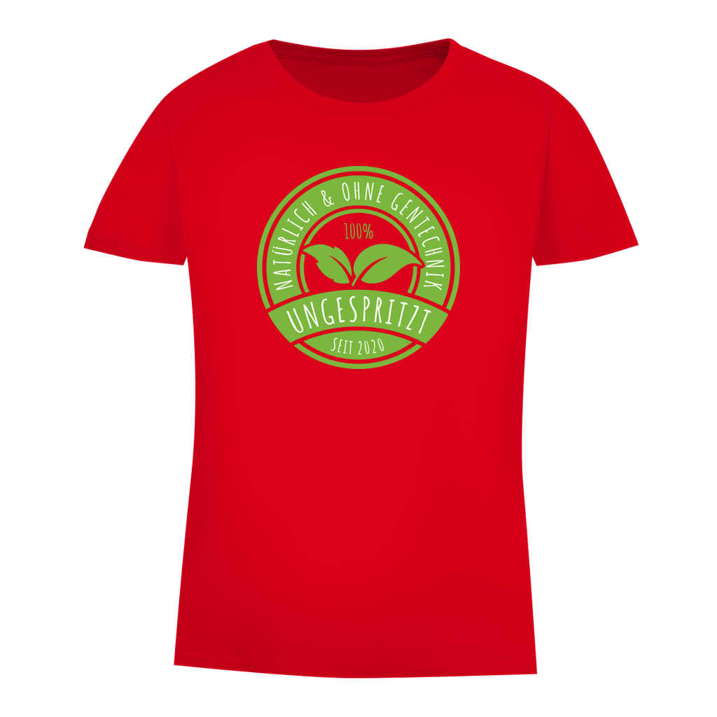 Damen Premium Bio T-Shirt Ungespritzt seit 2020