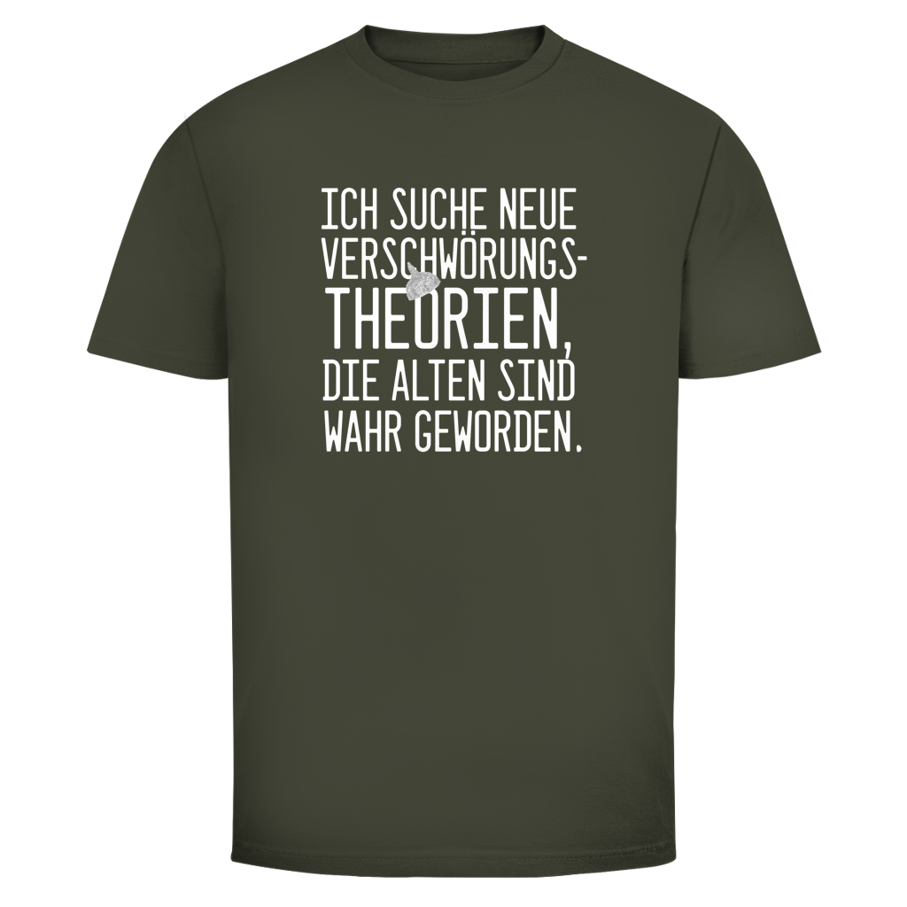 Herren T-Shirt Suche Verschwörungstheorien