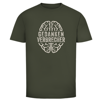 Herren T-Shirt Gedankenverbrecher