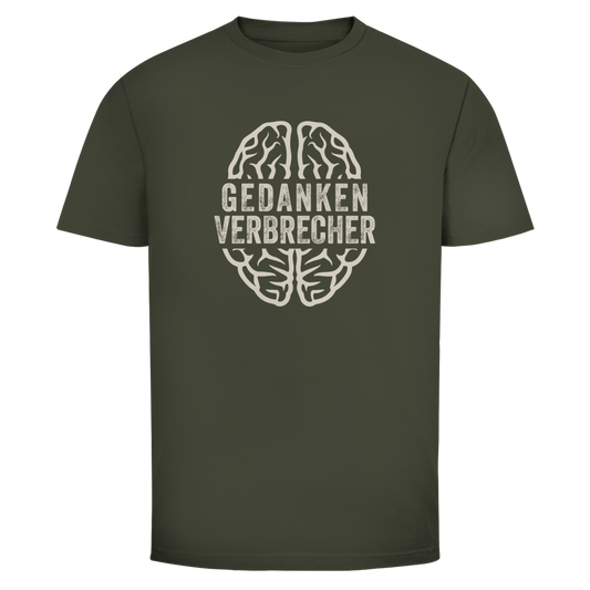 Herren T-Shirt Gedankenverbrecher