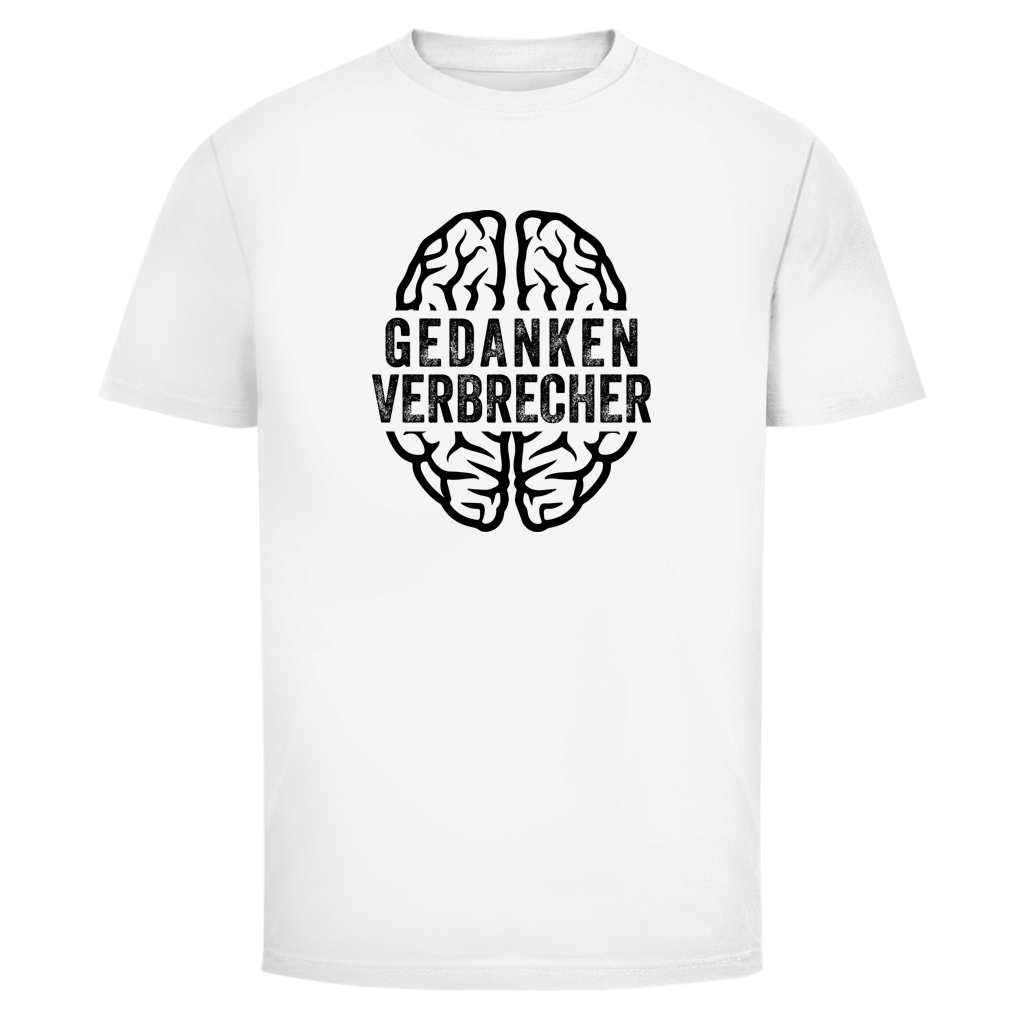 Herren T-Shirt Gedankenverbrecher