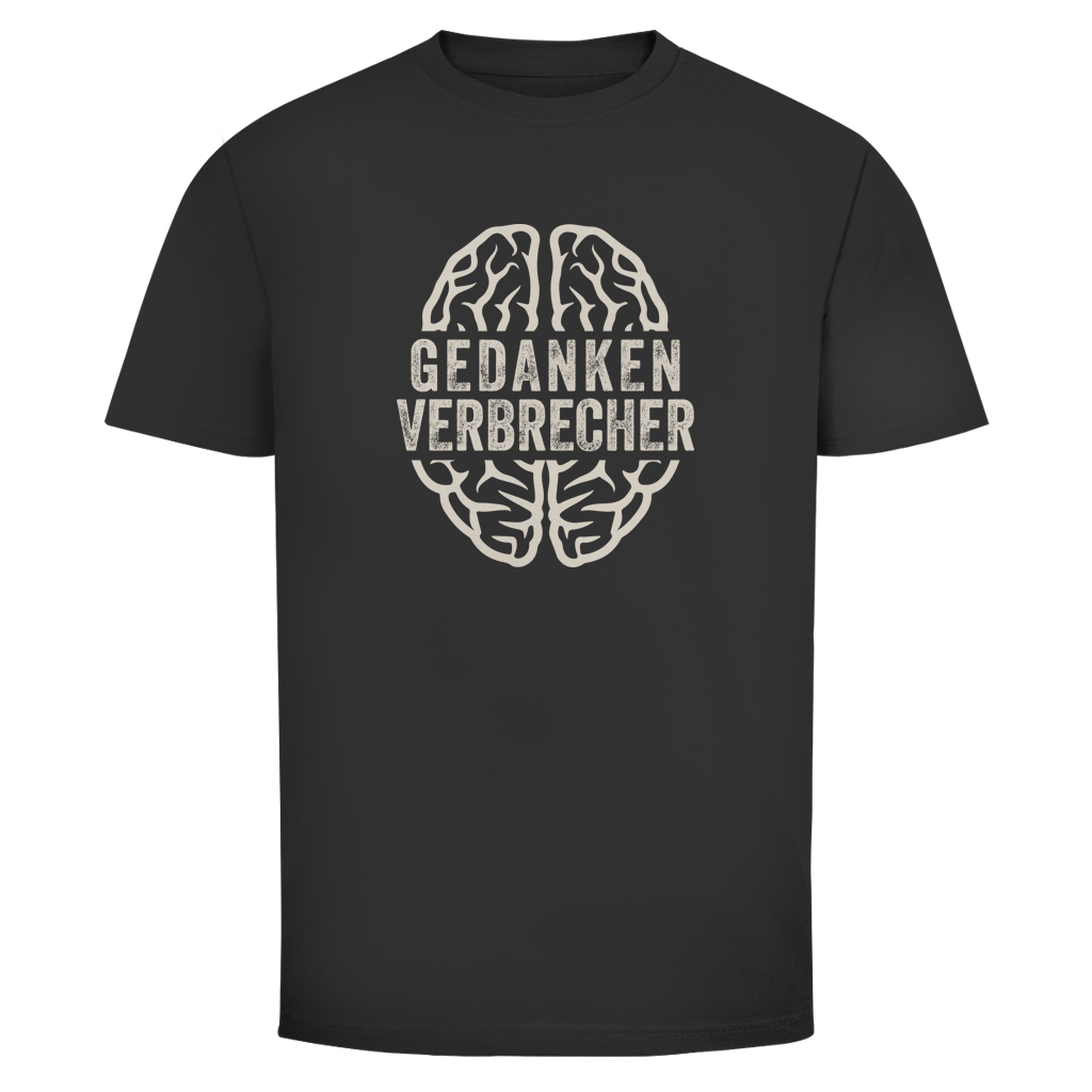 Herren T-Shirt Gedankenverbrecher