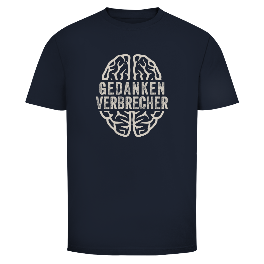 Herren T-Shirt Gedankenverbrecher