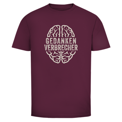 Herren T-Shirt Gedankenverbrecher