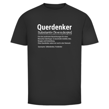 Herren T-Shirt Querdenker Definition