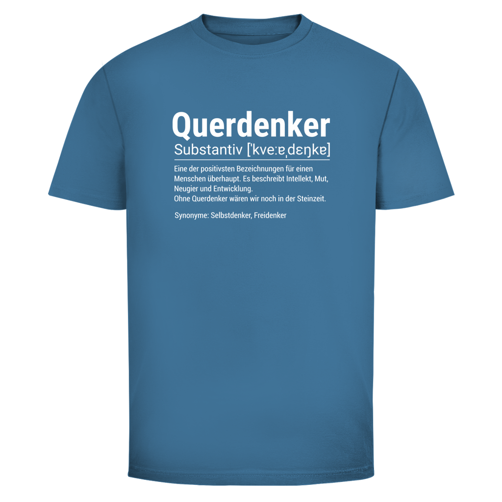 Herren T-Shirt Querdenker Definition