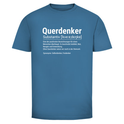 Herren T-Shirt Querdenker Definition