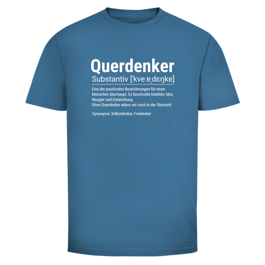 Herren T-Shirt Querdenker Definition