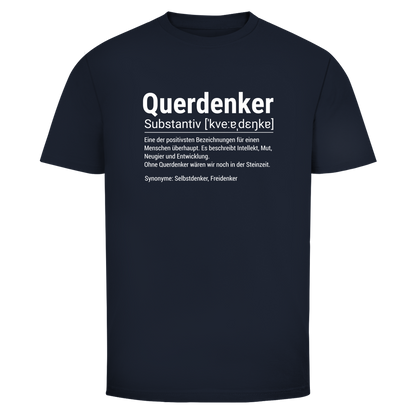 Herren T-Shirt Querdenker Definition