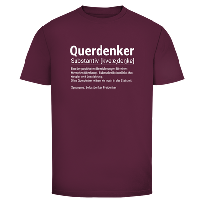 Herren T-Shirt Querdenker Definition