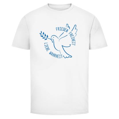Herren T-Shirt Frieden Freiheit Liebe Wahrheit