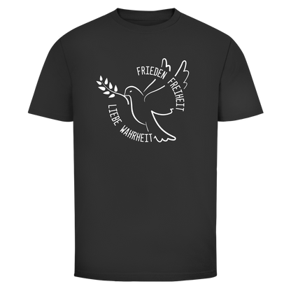 Herren T-Shirt Frieden Freiheit Liebe Wahrheit