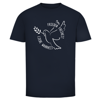 Herren T-Shirt Frieden Freiheit Liebe Wahrheit