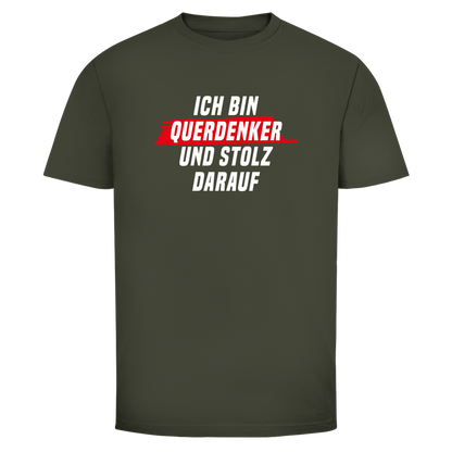 Herren T-Shirt Ich bin Querdenker und stolz darauf